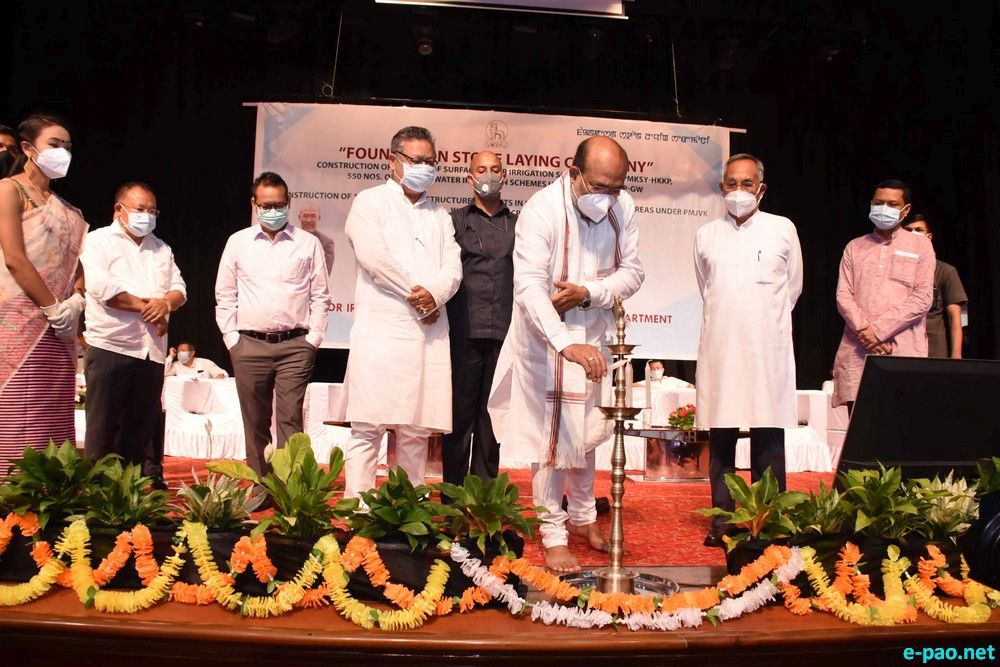 Chief Minister N Biren Singh lays foundation stones for over 1000 projects :: August 28 2020