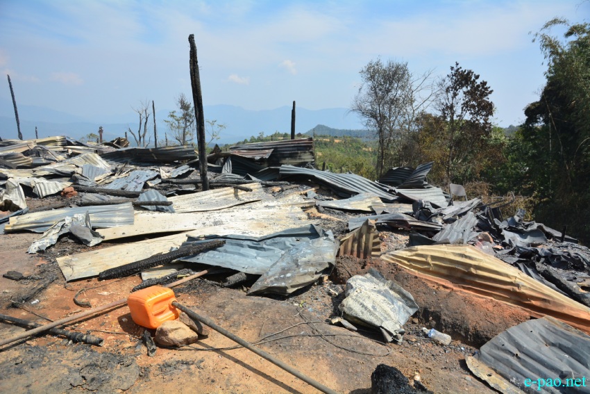 Villagers of Kamjong torched around 150 houses belonging to Chassad village in Kamjong district :: March 17th 2020
