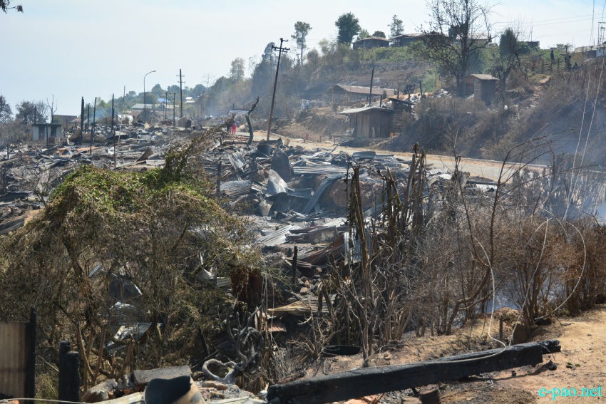 Villagers of Kamjong torched around 150 houses belonging to Chassad village in Kamjong district :: March 17th 2020
