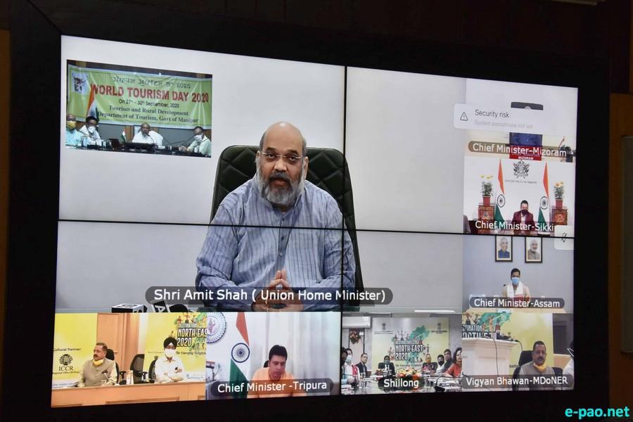 HM Amit Shah virtually inaugurates 'Destination North East-2020' event