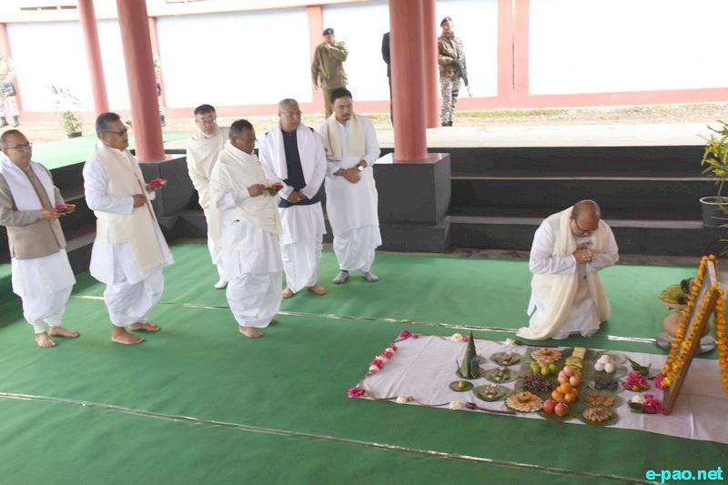 186th Death Anniversary of Maharaj Gambhir Singh observed at Langthabal, Imphal West  :: January 09th 2020