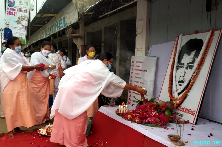 XVII Students' Martydom Day 2021 to commemorate the supreme sacrifice of Athouba Pebam Chittaranjan Mangang :: 16th August 2021