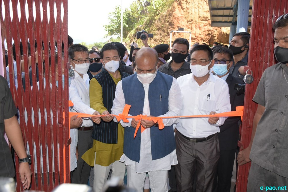 Various Projects for Tamenglong and Noney District inaugurated by CM, N Biren Singh at Tamenglong HQ :: 22 September, 2021