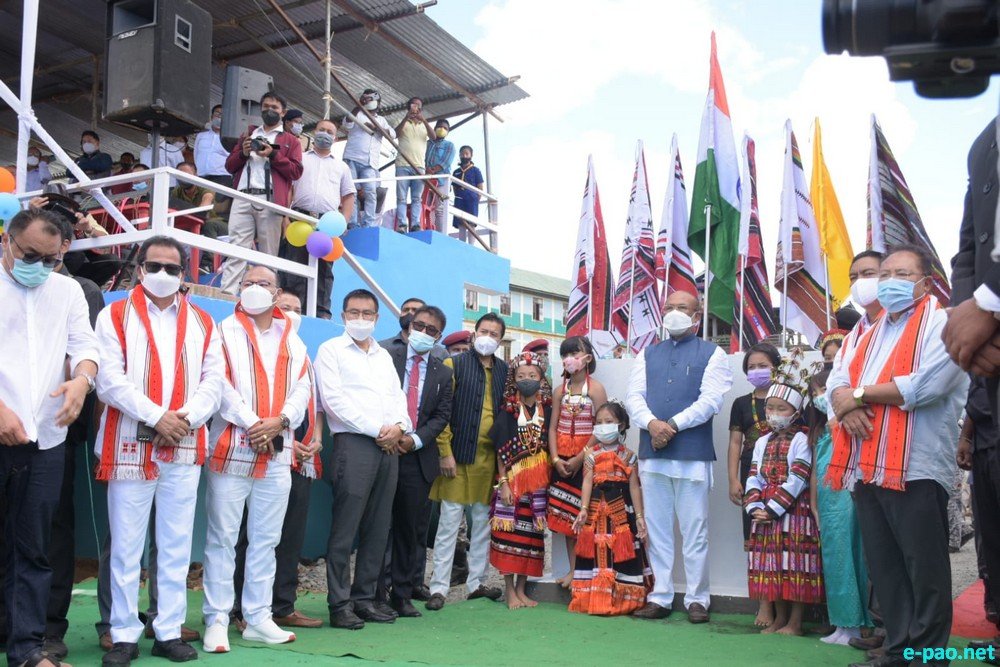  Projects for Tamenglong and Noney District inaugurated by CM, N Biren Singh on 22 Sept 2021  