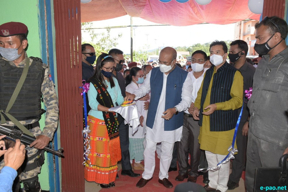Various Projects for Tamenglong and Noney District inaugurated by CM, N Biren Singh at Tamenglong HQ :: 22 September, 2021