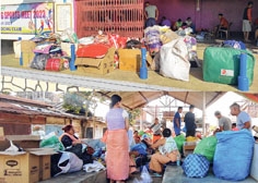 Charitable works to aid displaced people gain momentum