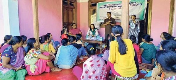 Counselling programme conducted for women with disabilities
