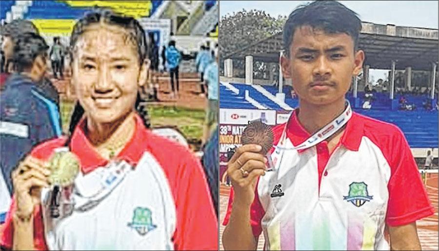 Manipur bag two medals in 38th Junior Athletics Championship
