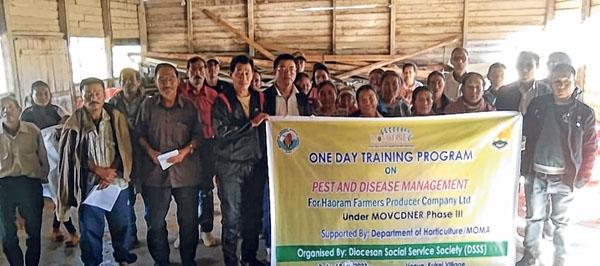Training programme on 'Pest and Disease Management' held