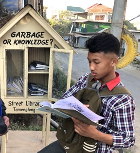Street libraries at garbage dumping sites inculcate reading habits, cleanliness