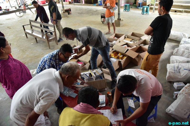 Flood Relief Medical Camp conducted at Kakching :: 13 September 2015