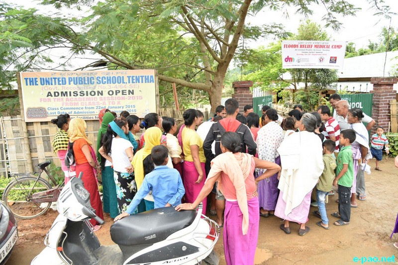 Free medical camp held at flood affected Tentha village :: 20 September 2015