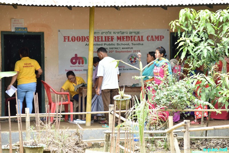 Free medical camp held at flood affected Tentha village :: 20 September 2015