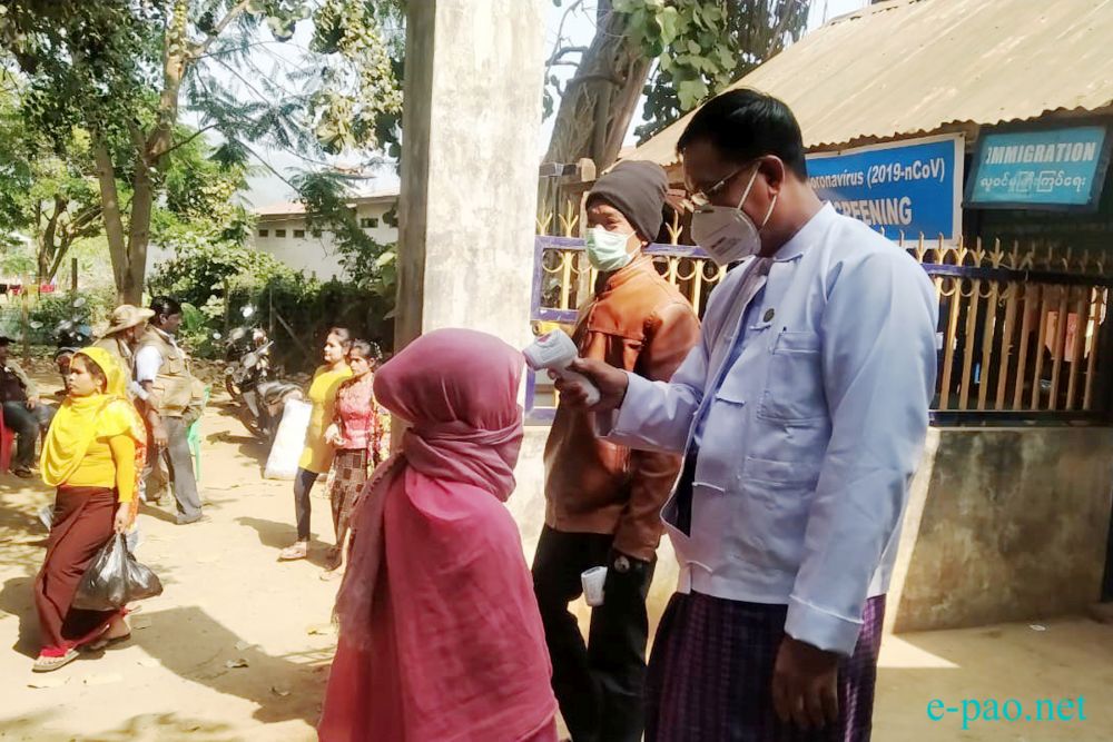  Preventive measures for Novel coronavirus (nCoV) at Indo-Myanmar Gate at Moreh :: February 01st 2020  
