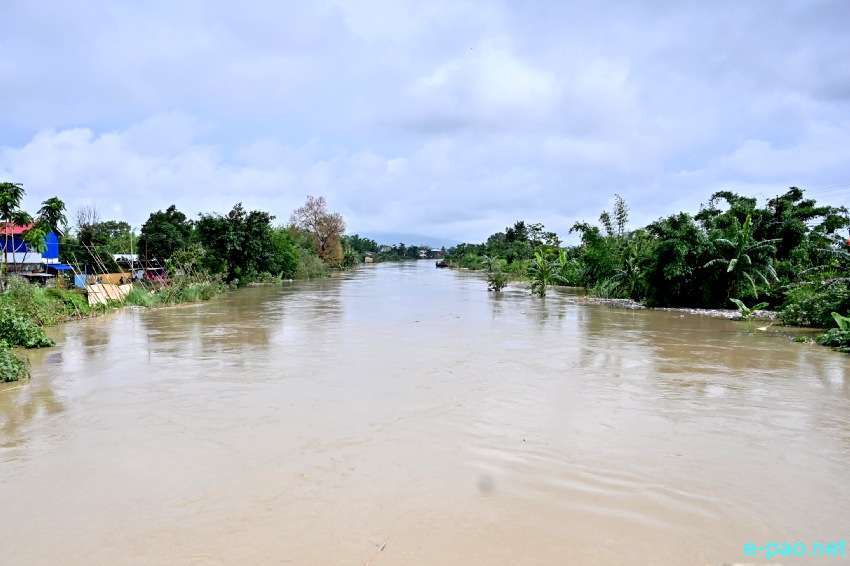 Flood Watch : Imphal Turel, Nambul Turel, Waisel Maril, Cheirap Court  :: 18th May 2022