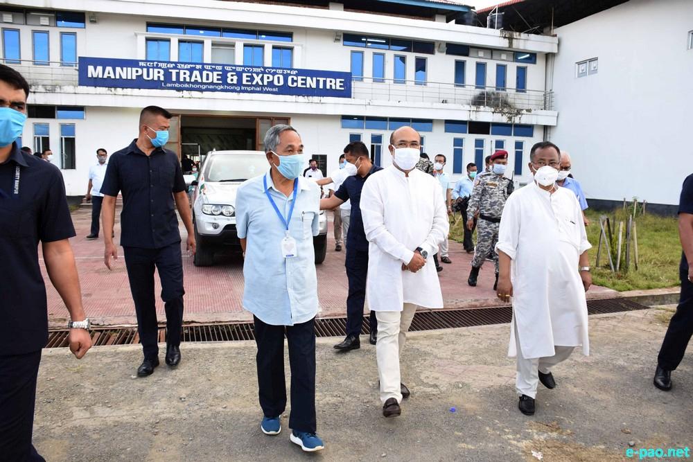 COVID Care Centre at Manipur Trade and Expo Centre, Lamboi Khongnangkhong :: August 01 2020