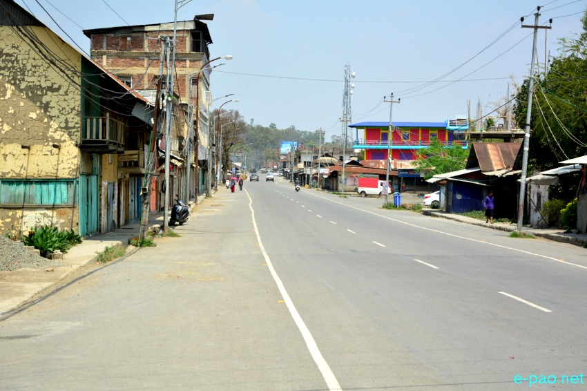 COVID-19 :: Bishnupur Bazar as seen during Lockdown :: April 05 2020