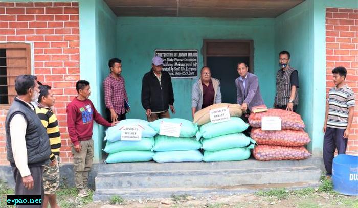  Tumukhong Village :: Relief works to several villages in four districts of Manipur on 21st April, 2020 