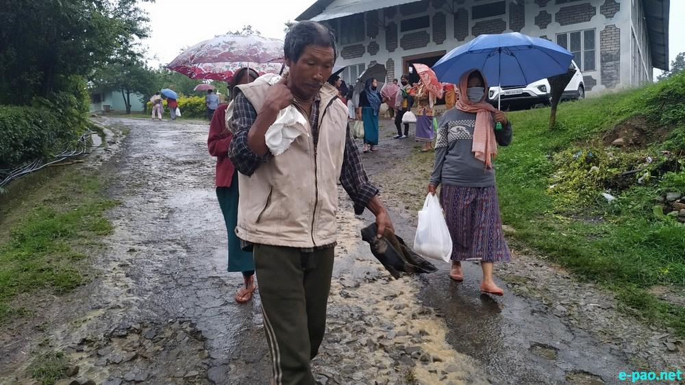 COVID-19 : Lockdown Relief Services at Bungte Chiru Village, Kangpokpi District :: 2nd June 2020