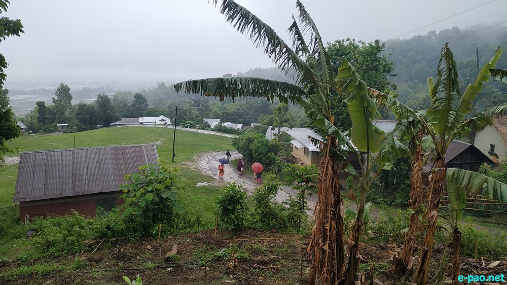 A view of Bungte Chiru Village, Kangpokpi District :: 2nd June 2020