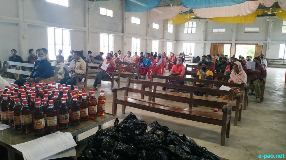  Lockdown Relief Services at Bungte Chiru Village on  02nd June 2020 