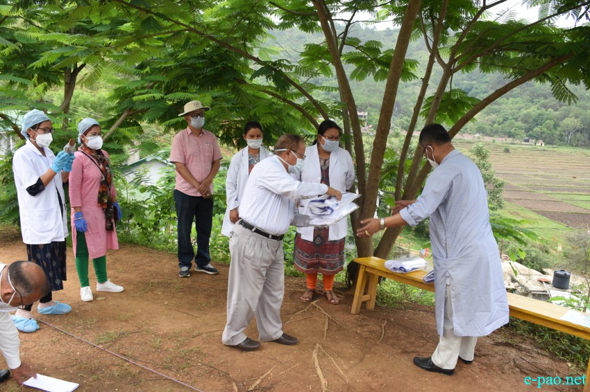 COVID-19 :: Quarantine Centre at Jawahar Navodaya Vidyalaya (JNV), Yaralpat, Imphal  :: 05th June 2020