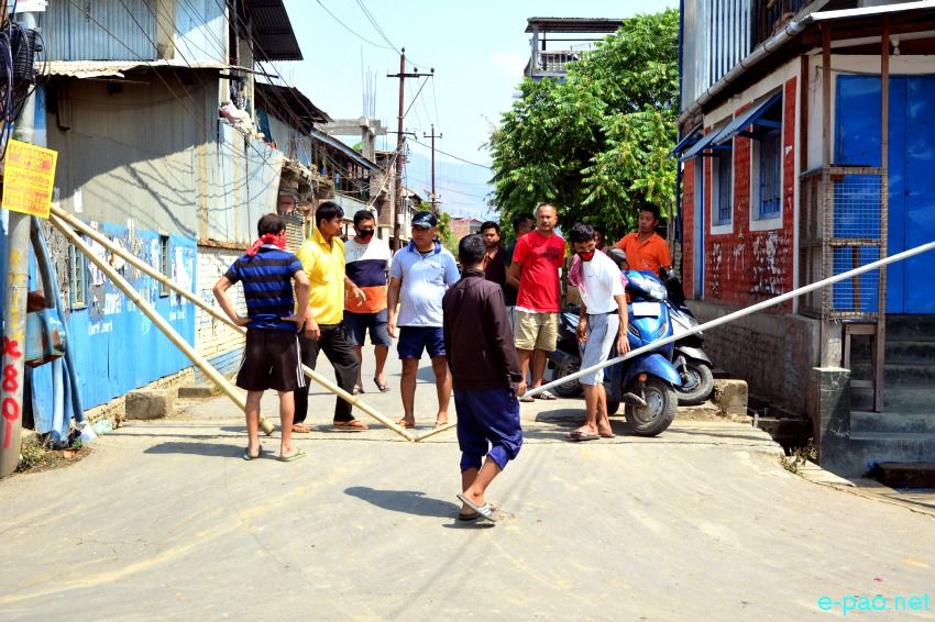 COVID-19 :: Public curfews imposed in different Leikais of Imphal  :: March 24 2020