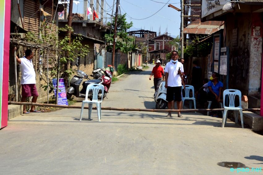 COVID-19 :: Public curfews imposed in different Leikais of Imphal  :: March 24 2020