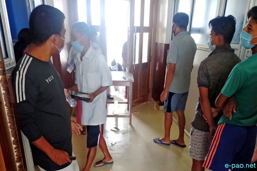 COVID Care Centre (CCC) situated at UNACCO School at Meitram :: 1st September 2020