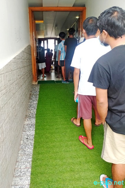 COVID Care Centre (CCC) situated at UNACCO School at Meitram :: 1st September 2020