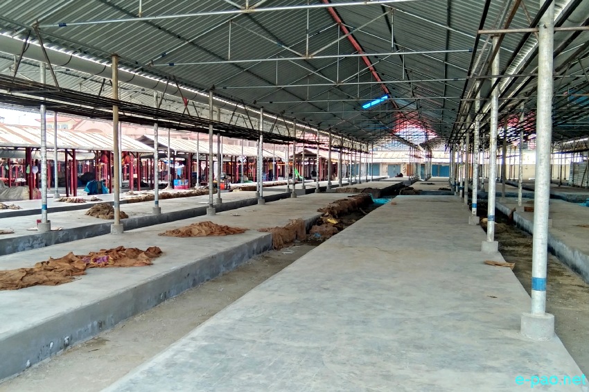 Greater Imphal as containment zone to curb Covid-19 : Markets wore a deserted look :: April 30 2021
