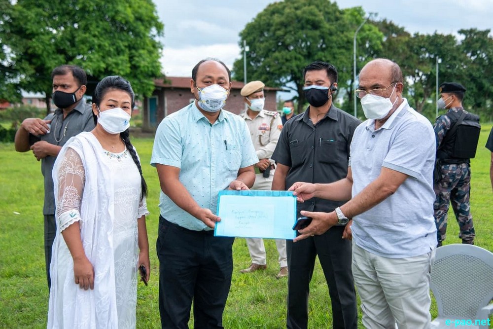  COVID-19: Donation to all District Hospitals of Manipur by Manipur Emergency support group :: June 2021 .  