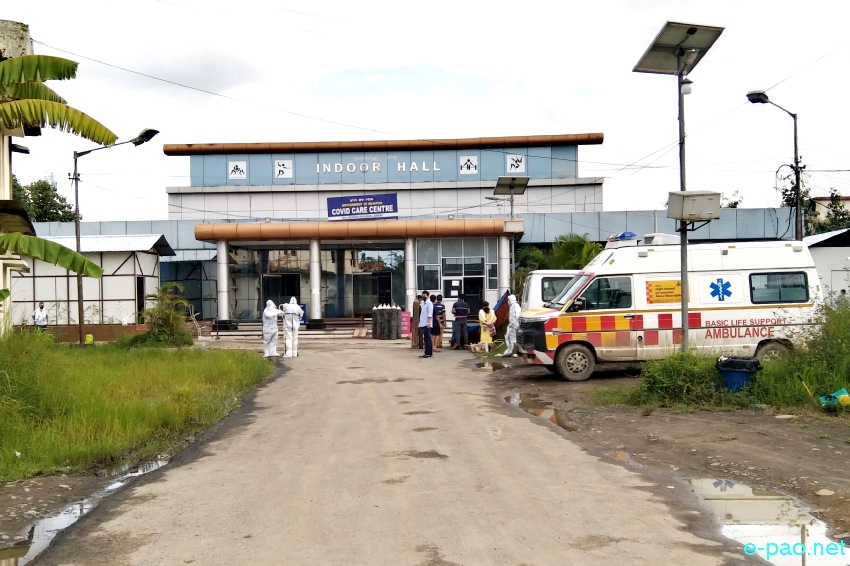 COVID Care Centre at Bal Bhawan, Khuman Lampak Sports Complex, Imphal ::  31st July 2021