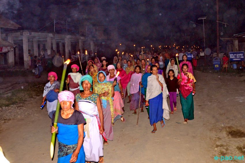 ILP : Meira rally demanding implementation ILP in Manipur at Andro Bazaar :: August 25 2015