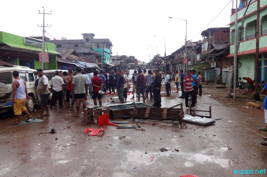 ILP : Pro-ILPS rally disrupted, Violence erupts in Moreh :: 19 August 2015