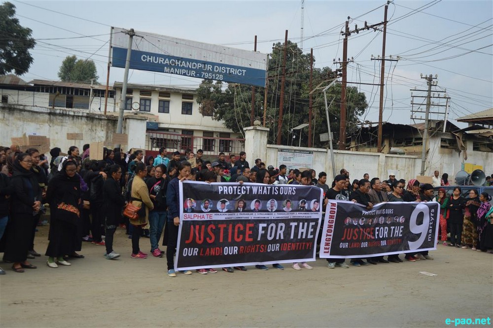ILP : 100th day of injustice observed at Churachandpur :: December 9 2015 