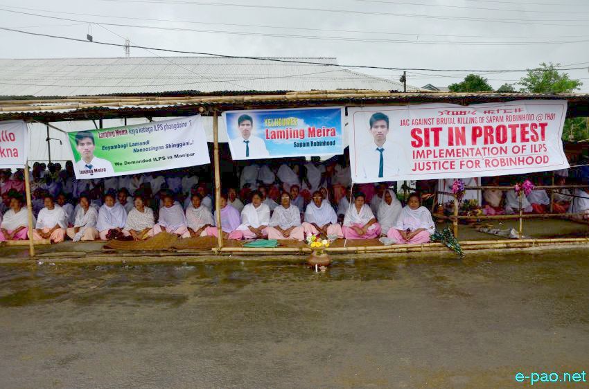 ILP : Agitations demanding implementation ILP in Manipur in Imphal East and Imphal West  :: August 31 2015