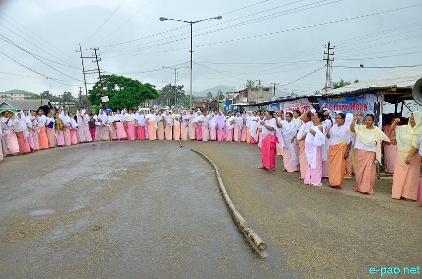 ILP : Agitations demanding implementation ILP in Manipur in Imphal East and Imphal West  :: August 31 2015