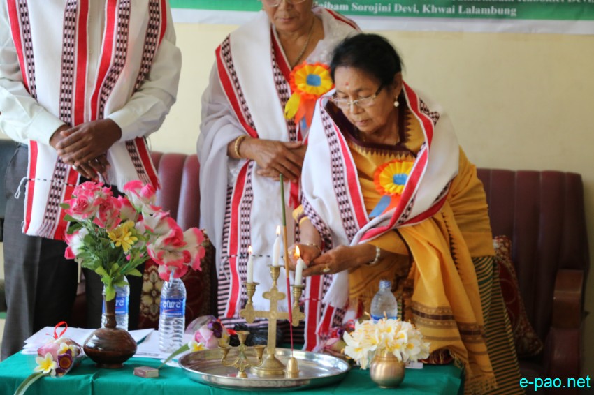 ILP : Felicitation for Hunger strikers during pro-ILP implementation protest of Khwai Lalambung  :: 20 September 2015