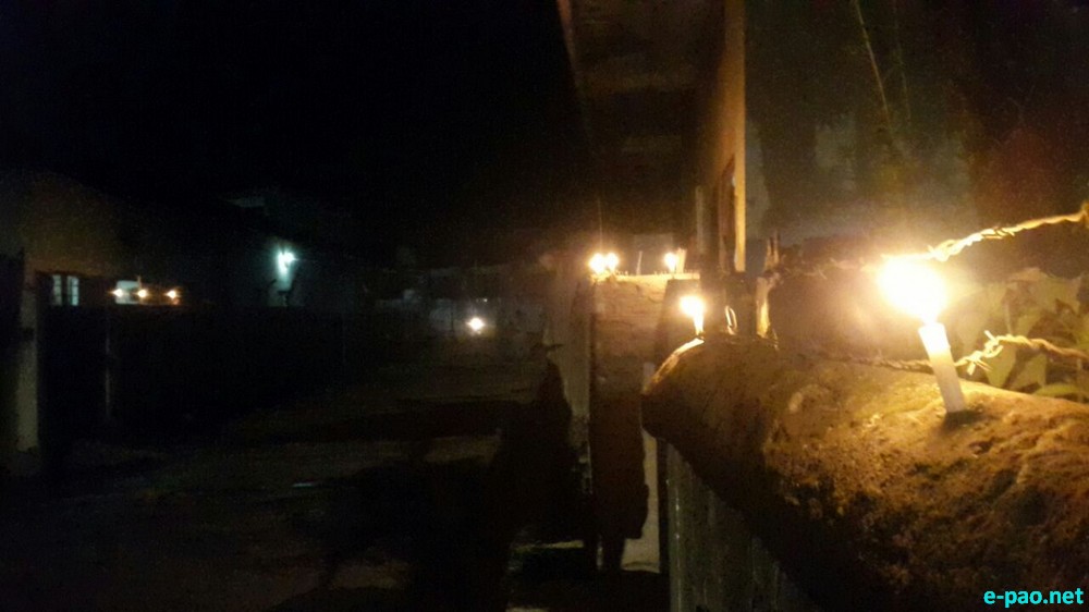 ILP : Churachandpur total shutdown - Peaceful Rally and Candle Lighting - Tribal Unity Day :: August 26 2016