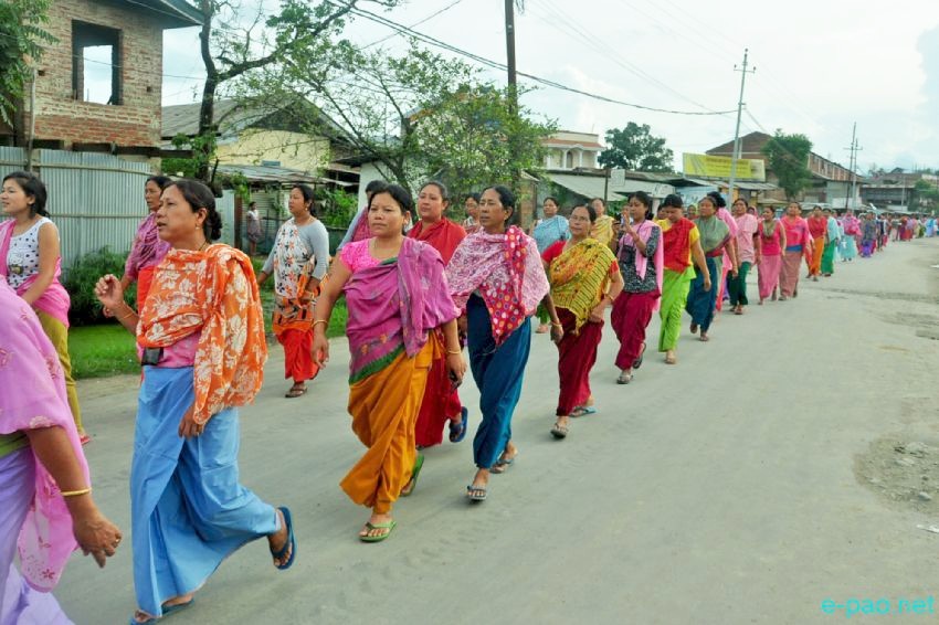 ILP : Bandh/Strike for Implementation Of ILPS at Singjamei Wangma, Imphal :: June 24 2016