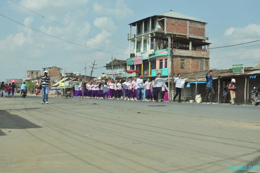 ILP : Protest Rally / Sit-In at Imphal Areas demanding implementation of ILPS in Manipur :: June 1 2016