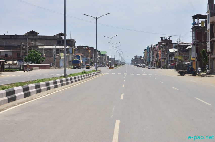 Public Curfew by JCILPS in Imphal :: May 7 2016 