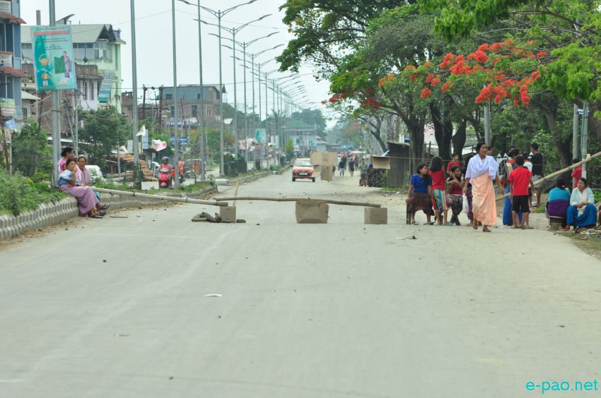 ILP : Public Curfew by JCILPS in Imphal :: May 7 2016