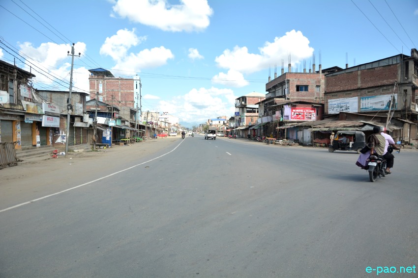 Citizenship Amendment Bill 2016 : Total Shutdown in different areas of Imphal City  :: 19th November 2019