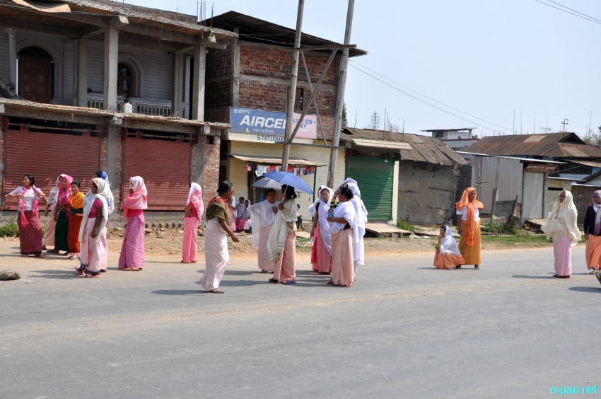 Road Blockade at Kakwa protesting Killing of Thokchom Kiran (a driver) :: March 20 2013