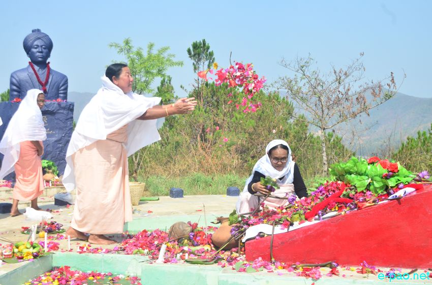 Athoubashinggi Ningshing Numit (Martyrs Day) observed at Cheiraoching, Imphal :: 13 April 2014
