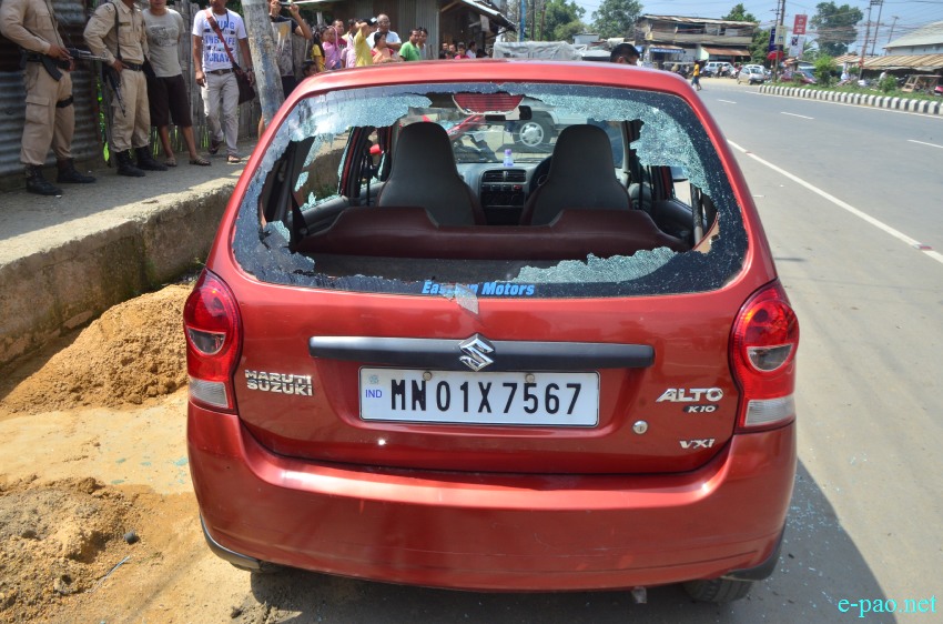 Bomb Blast at Moirangkhom, Imphal :: 14 June 2014