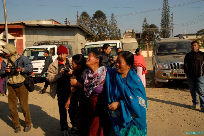 Journalists' Rally after Manipur Police gun down a TV journalist Thangjam Dijamani at Imphal :: 23 December 2012