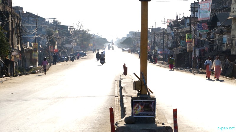 State Government imposed curfew in the districts of Imphal East, Imphal West, Thoubal and Bishnupur :: 27 December 2012